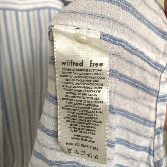 Wilfred Linen Boyfriend Button Down - Picture 6 of 9